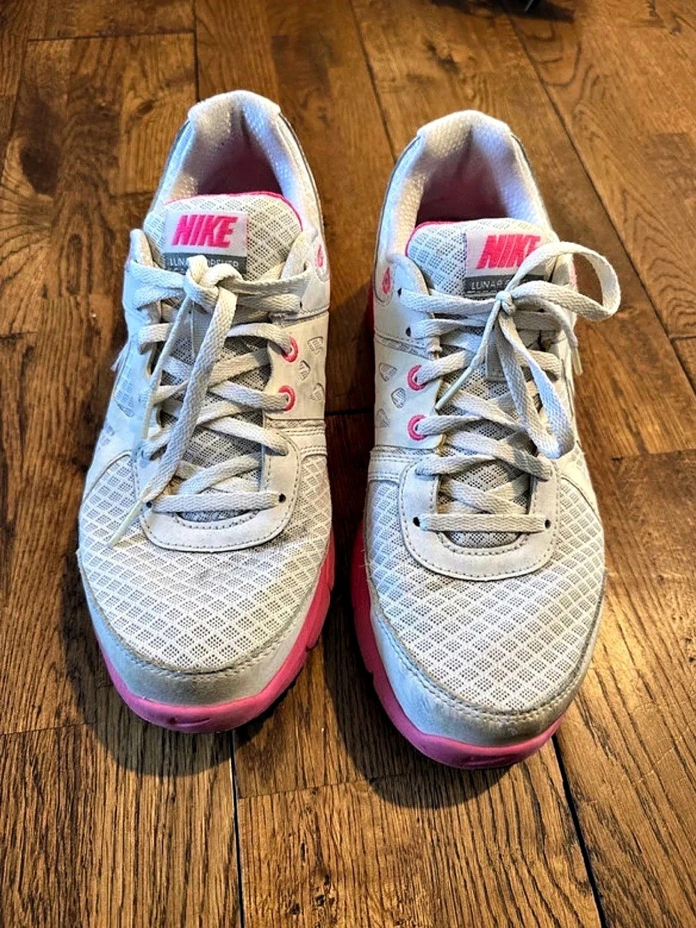 Nike Flex Experience Run Women's Athletic Shoes US 9.5 White & Pink